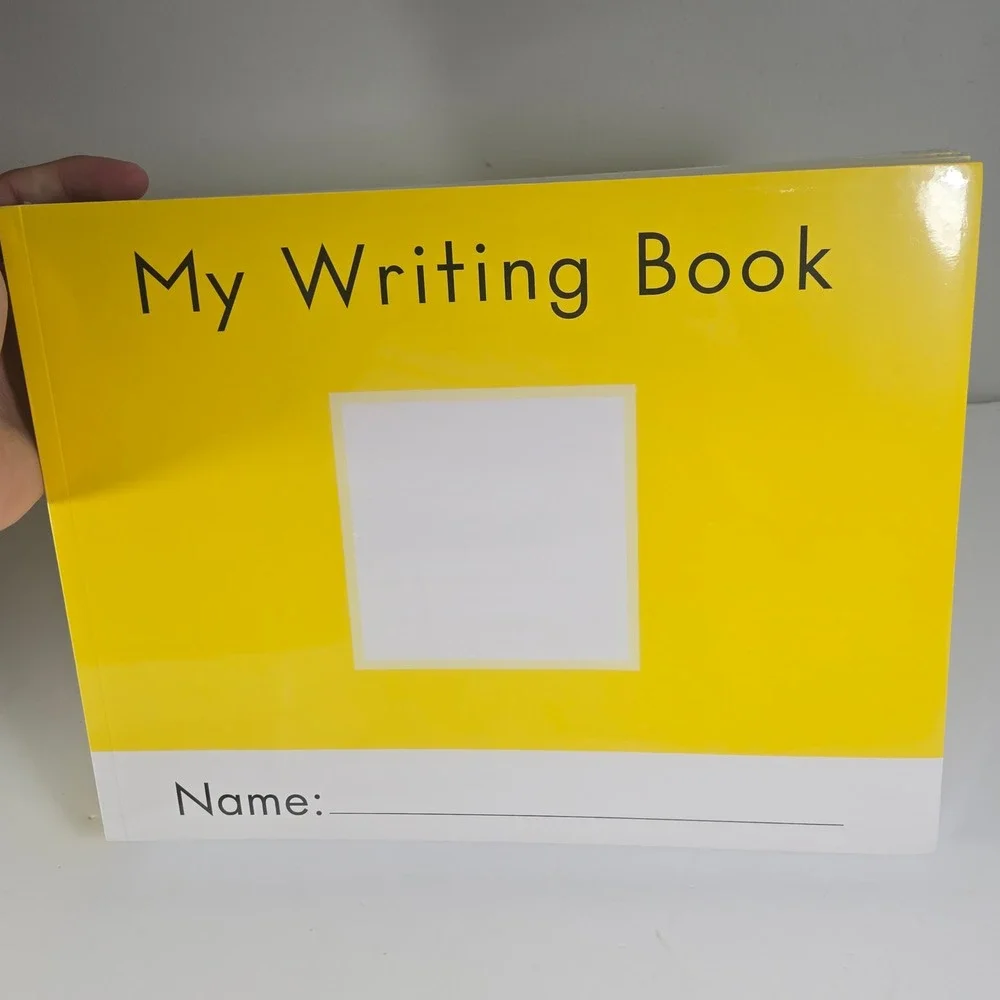 Pack of 6 My Writing Book Yellow Fountas and Pinnell LLI Heinemann Educational